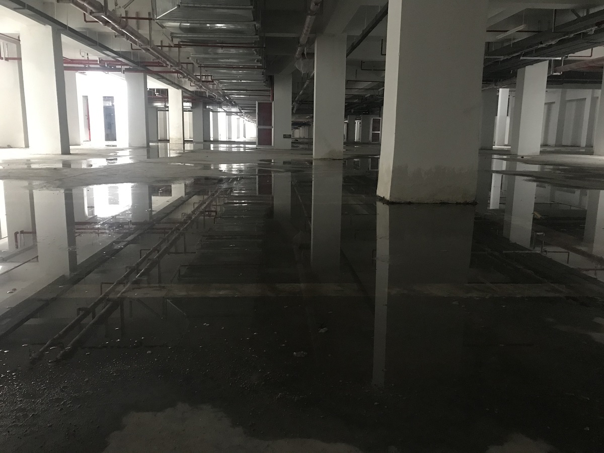 宁波某小区地下车库堵漏施工项目插图金汤堵漏网